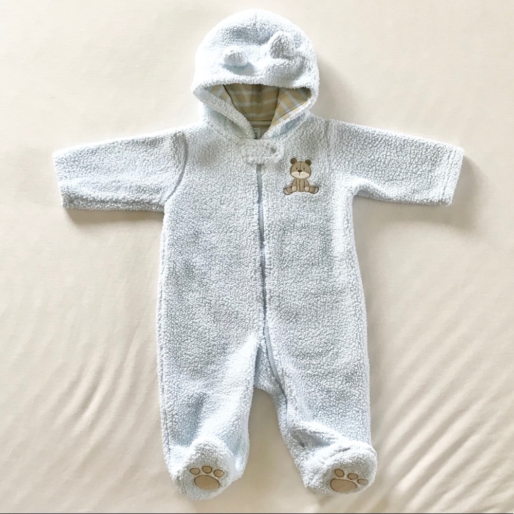 Carter’s Teddy Bear Snowsuit 6 Months